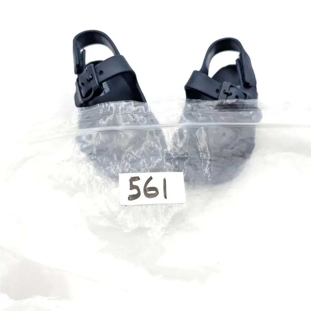 Harper Canyon Sage Open Toe Sandals Adjustable Buckle Kids' Navy Size US6